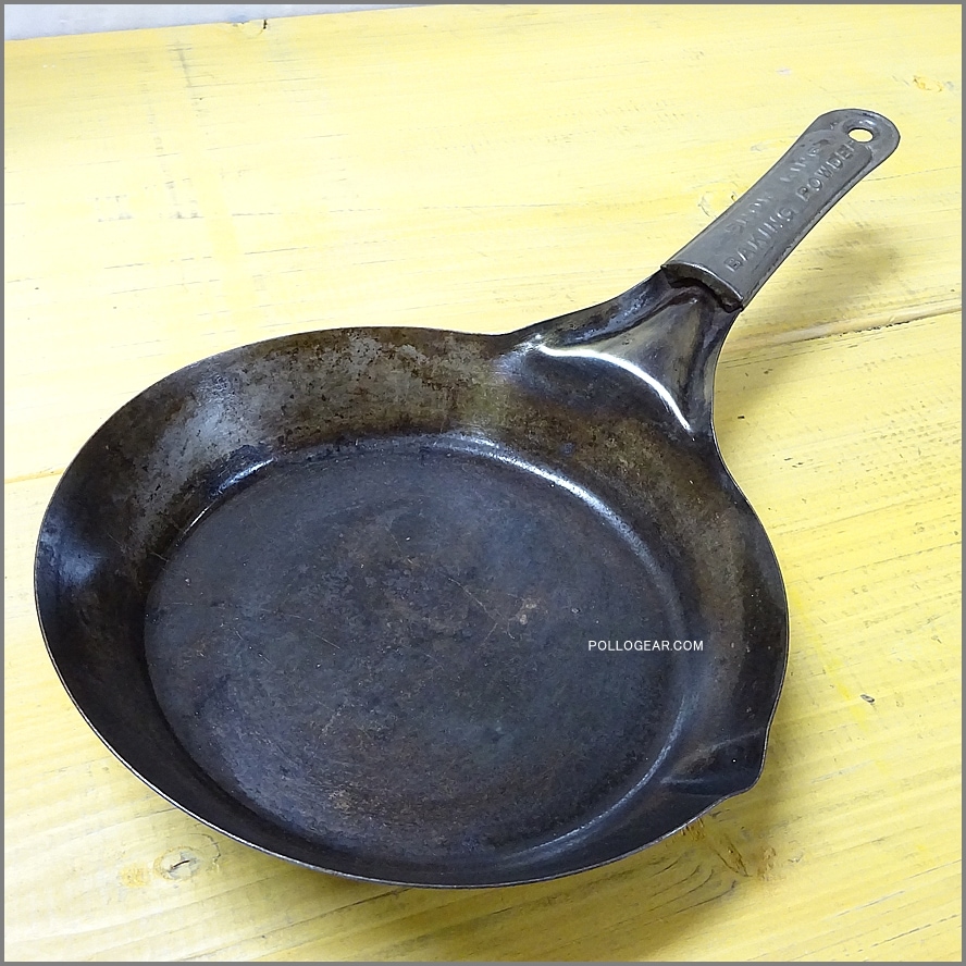  KING ビンテージ フライパン Cowboy Frying Pans 1940年代 SNOW KING<BR> ビンテージ フライパン<BR>鉄フライパン