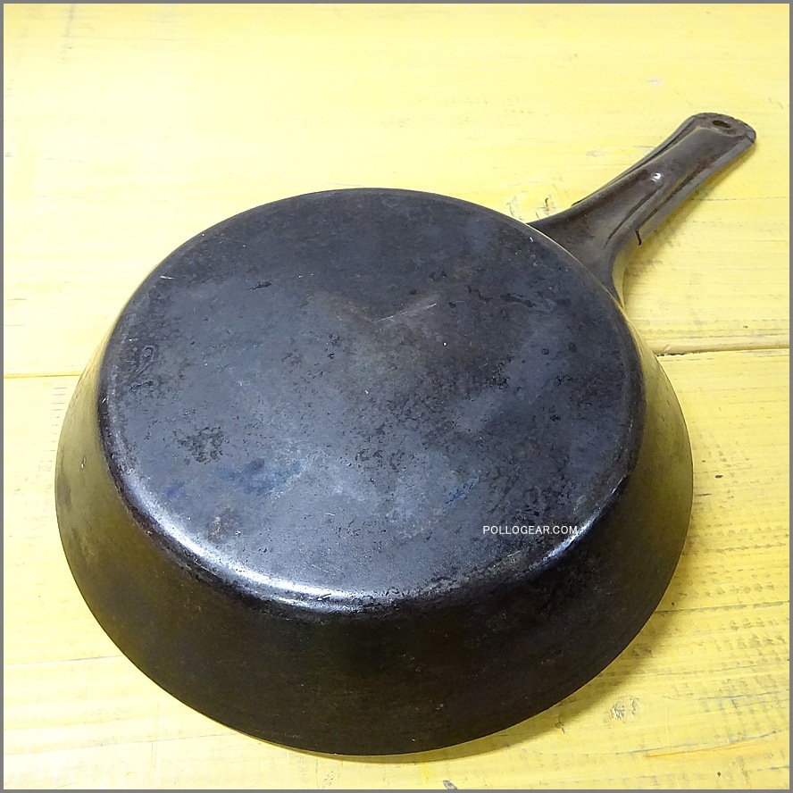 1940年代 SNOW KING<BR> ビンテージ フライパン<BR>鉄フライパン アメリカ製<BR>Cowboy Frying Pans 178㎜ スノーキング