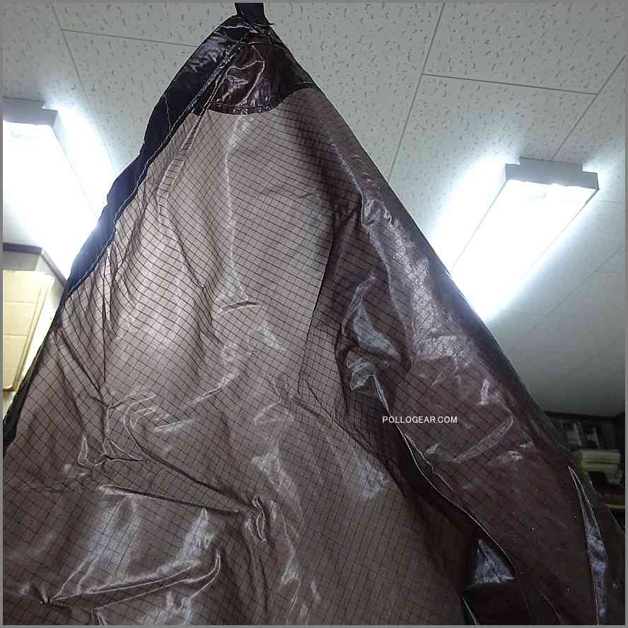 Mountain Laurel Designs<br>2.8×1.5 フラットタープ<br> MLD/MONK FLAT TARP<br>マウンテンローレルデザインズ<br>シルナイロン タープ OLDモデル 旧カラー デッドストック