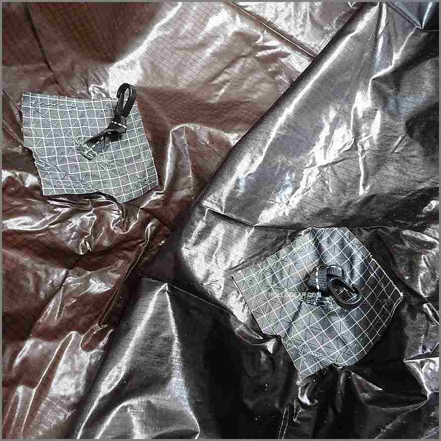 Mountain Laurel Designs<br>2.8×1.5 フラットタープ<br> MLD/MONK FLAT TARP<br>マウンテンローレルデザインズ<br>シルナイロン タープ OLDモデル 旧カラー デッドストック