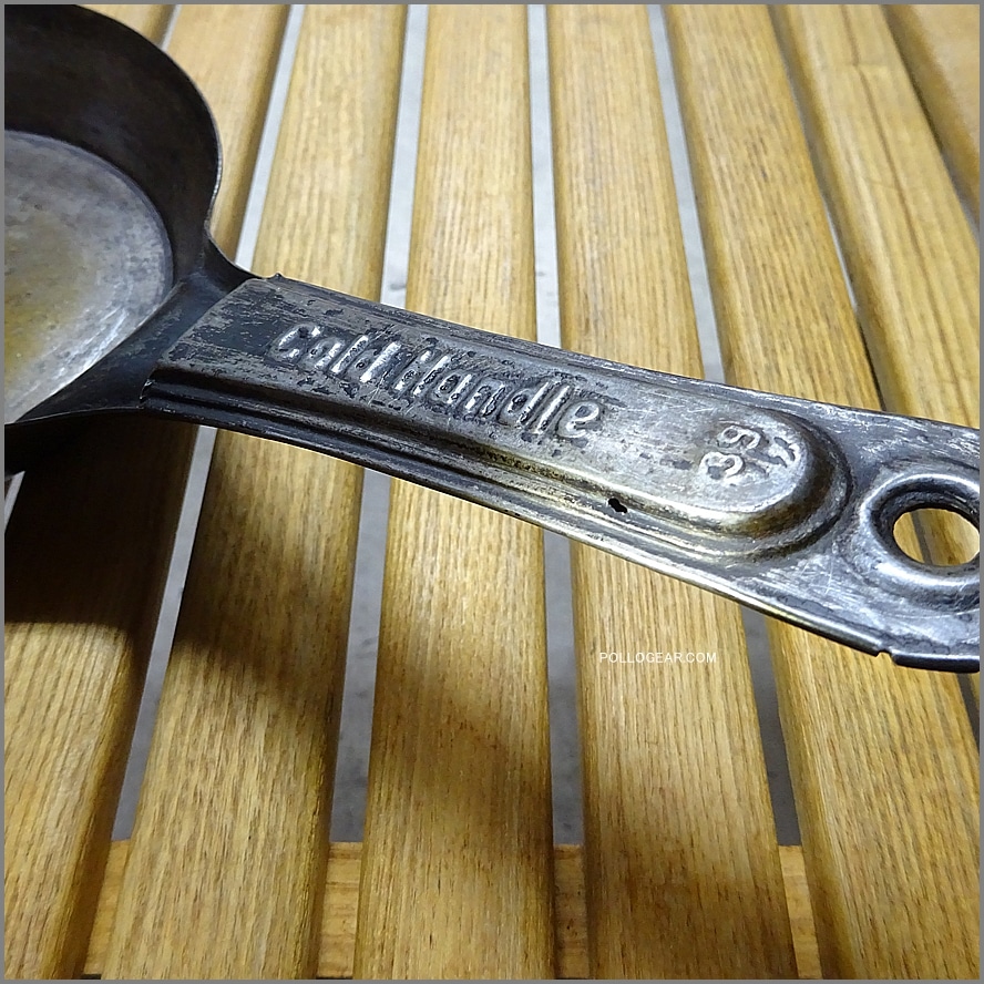 1950年代 COLD HANDLE<BR> ビンテージ フライパン<BR>鉄フライパン