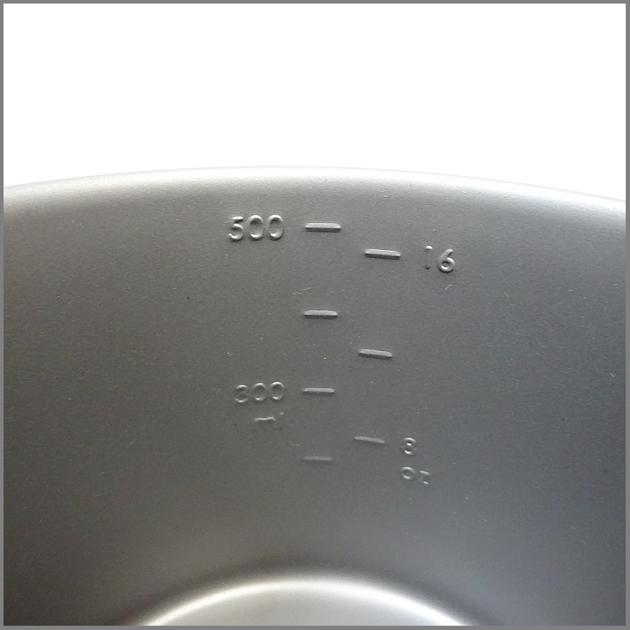 TITANIUM ノーハンドル<br> 550ml トークス チタンポット 58g TOAKS ウルトラライト クッカー