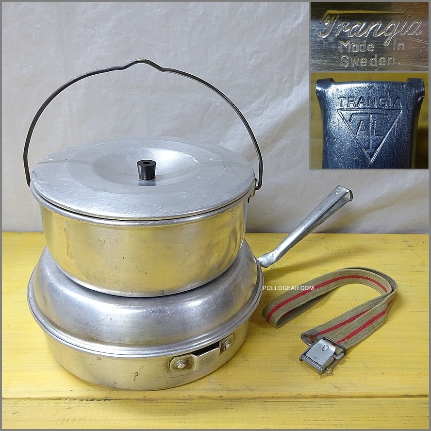 Vintage キャンピングセット<BR メスキット<BR>№124 トランギア 1960年代 トランギアメスキットセット trangia 旧ロゴ バーベキュー・調理用品