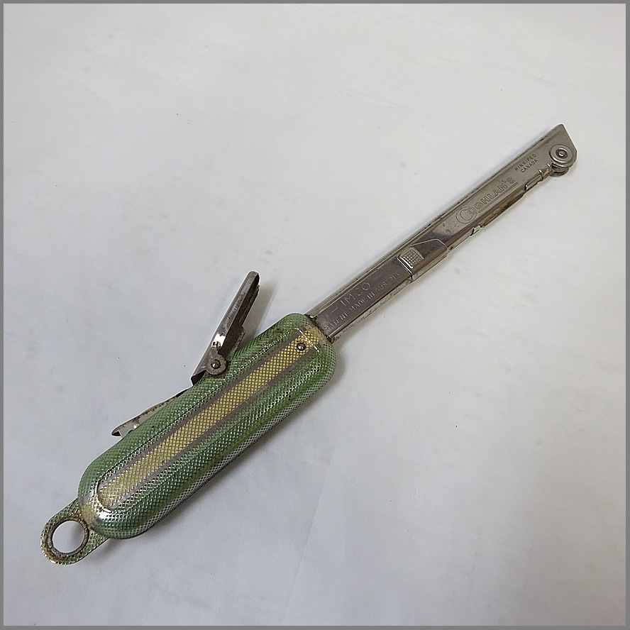 ■80’s IMCO COGHLAN's<BR>ビンテージ ストライカー<BR>緑 Funkmeister コフラン<BR>ライター イグナイター