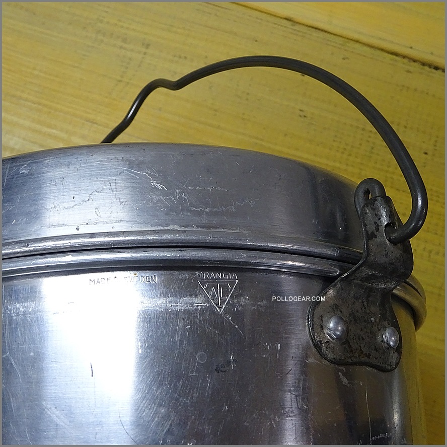 1960年代 VINTAGE トランギア<BR>№24/2 キャンピングKIT<BR>Trangia Aluminium 旧ロゴ TAL<BR>0.8L ケトル ビンテージクッカー