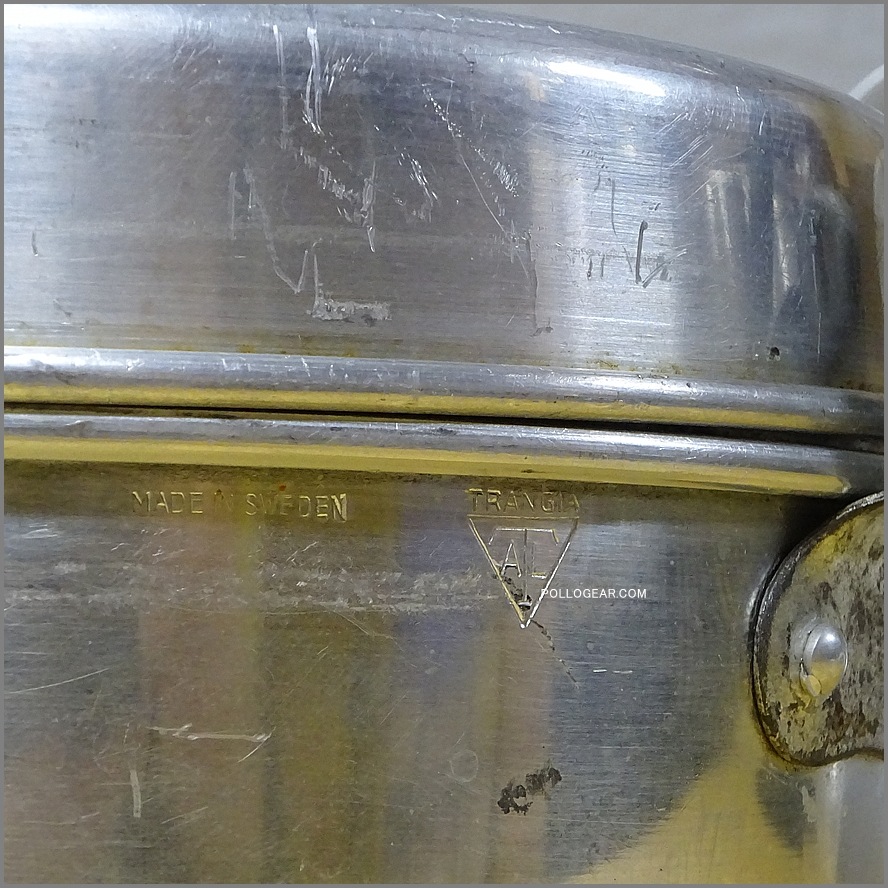 1960年代 VINTAGE トランギア<BR>№24/2 キャンピングKIT<BR>Trangia Aluminium 旧ロゴ TAL<BR>0.8L ケトル ビンテージクッカー