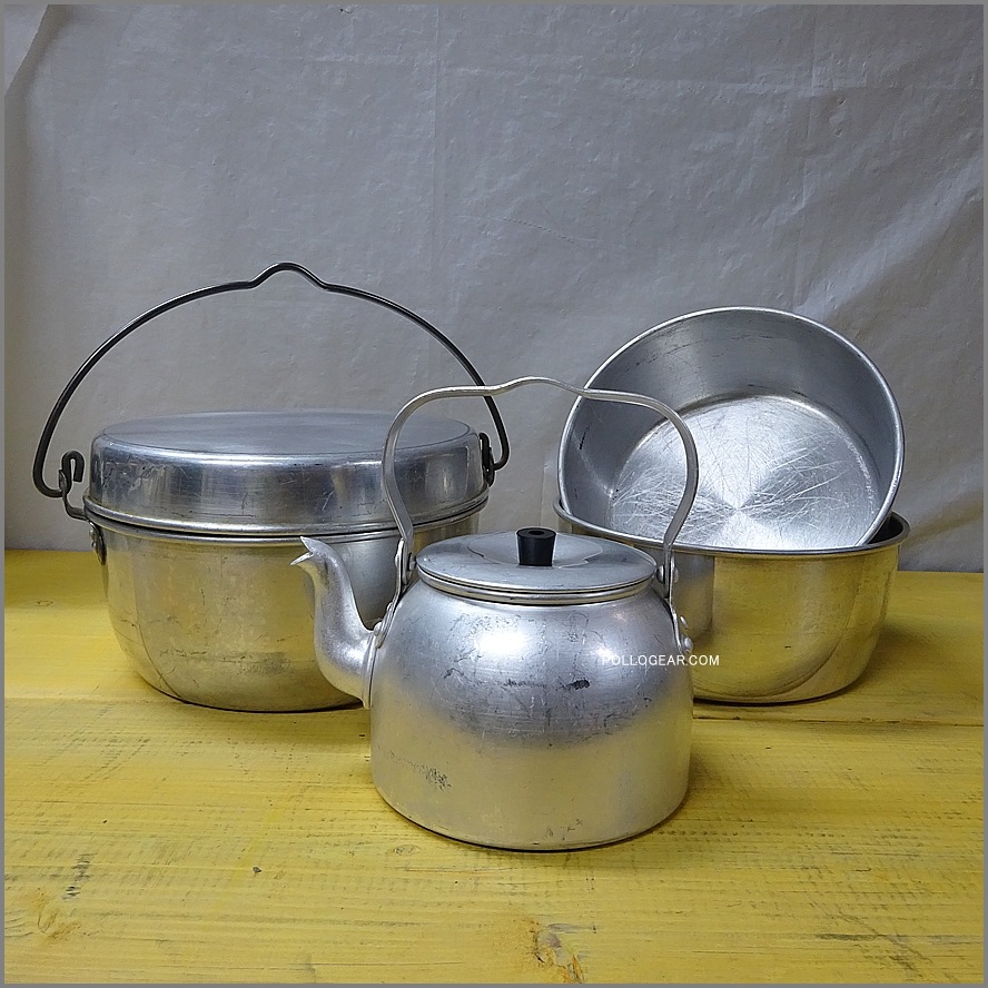 Vintage 旧ロゴ trangia トランギアメスキットセット 1960年代 トランギア メスキット<BR>№124 キャンピングセット<BR