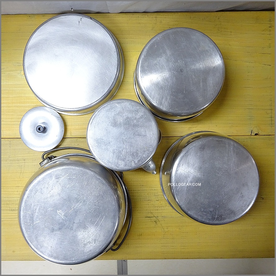 1960年代 VINTAGE トランギア<BR>№24/2 キャンピングKIT<BR>Trangia Aluminium 旧ロゴ TAL<BR>0.8L ケトル ビンテージクッカー