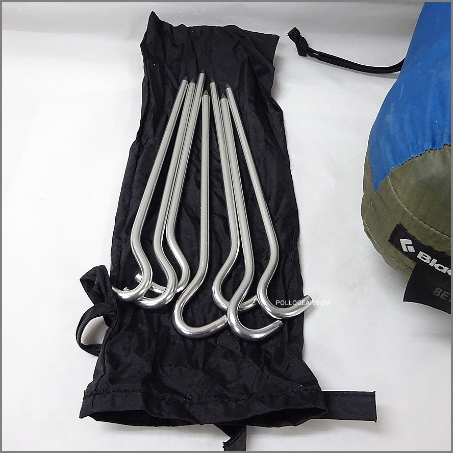 未使用品★Black Diamond<br>Beta Light ベータライト<br>SIL シェルター テント<br>ブラックダイヤモンド<br>ウルトラライトギア<br>ツートンカラー ブルー グレー