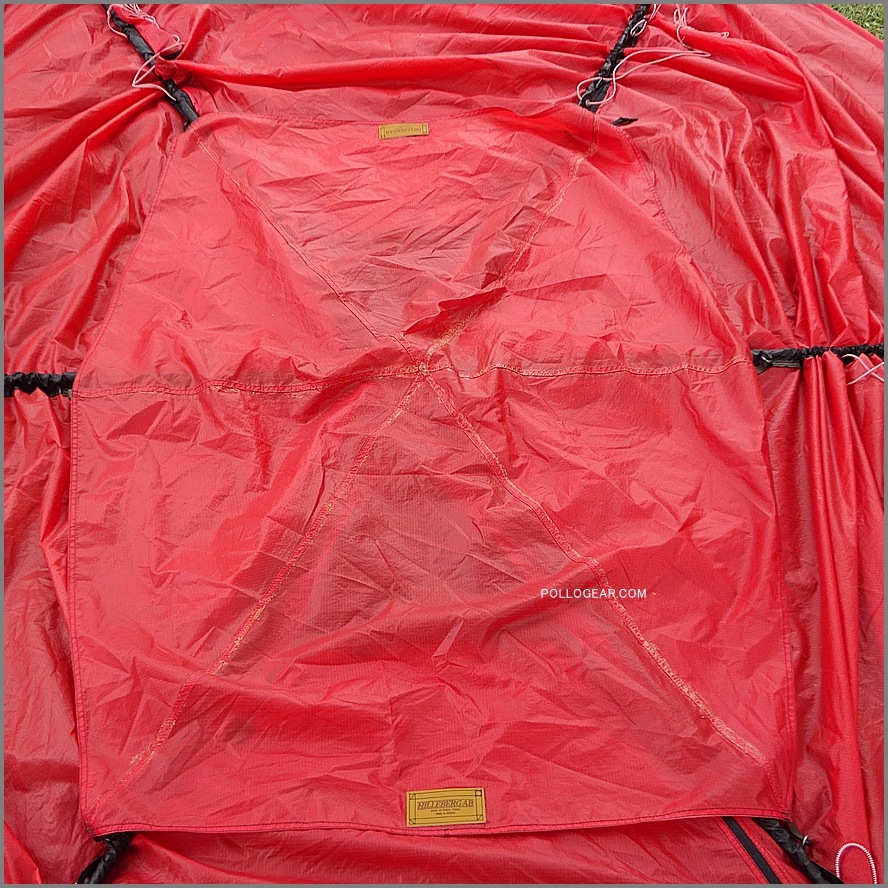 1994年 Hilleberg AB STAIKA<br>革タグ フルスリーブ スタイカ 赤<br>VINTAGE ヒルバーグ 旧タグ ２型 美品 フロア張替え未使用