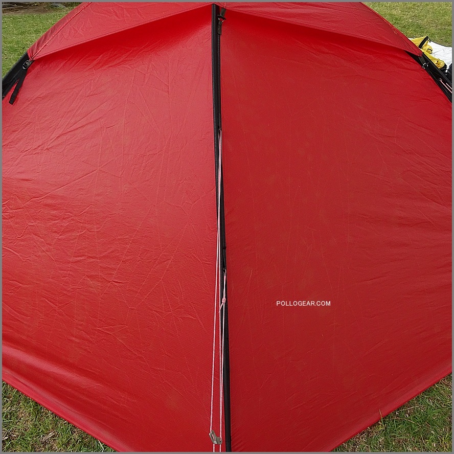 1994年 Hilleberg AB STAIKA<br>革タグ フルスリーブ スタイカ 赤<br>VINTAGE ヒルバーグ 旧タグ ２型 美品 フロア張替え未使用