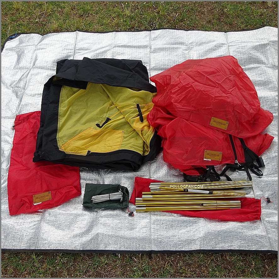 1994年 Hilleberg AB STAIKA<br>革タグ フルスリーブ スタイカ 赤<br>VINTAGE ヒルバーグ 旧タグ ２型 美品 フロア張替え未使用