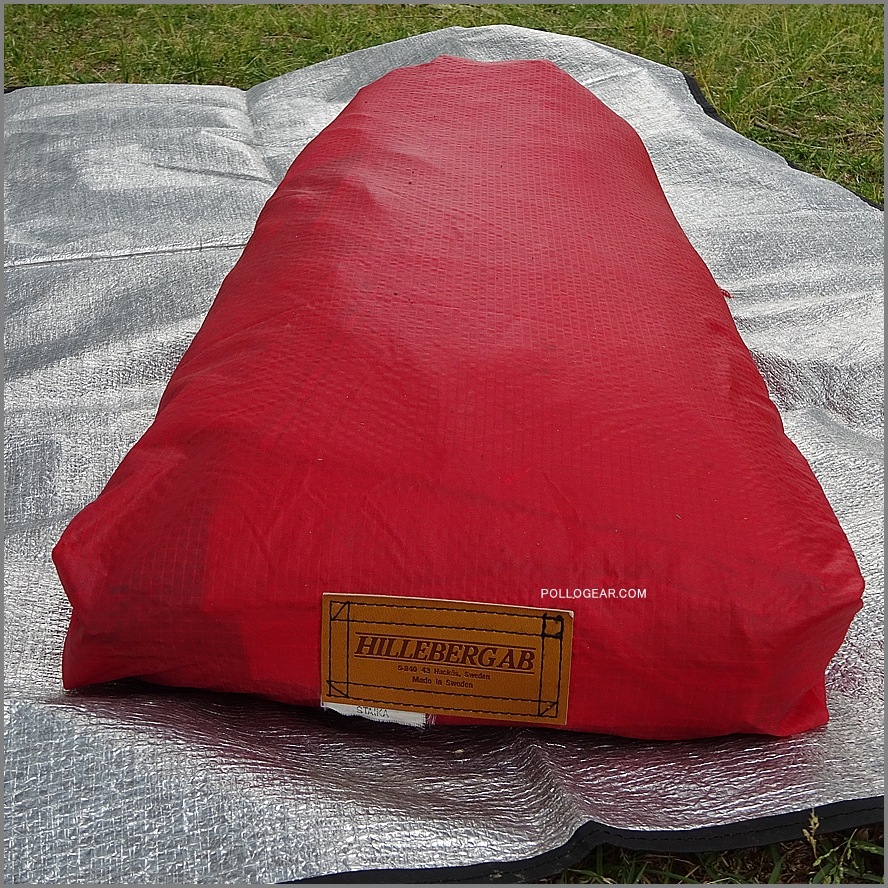 1994年 Hilleberg AB STAIKA<br>革タグ フルスリーブ スタイカ 赤<br>VINTAGE ヒルバーグ 旧タグ ２型 美品 フロア張替え未使用