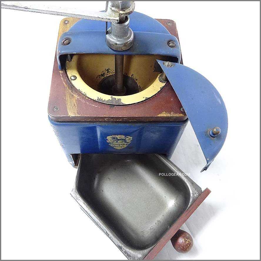 1950年代 プジョー FRERES<BR>Wood & Metal Coffee Grinder<BR