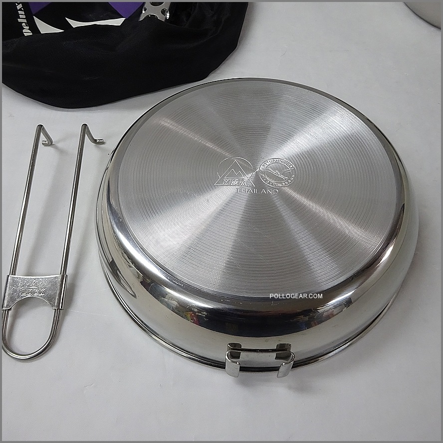 1999年 デッドストック MSR <BR>旧ロゴ ステンレスクッカー<BR>アルパイン ティーケトル<BR>Alpine Deluxe Cook Set<BR>シーガル ビンテージキャンプ 