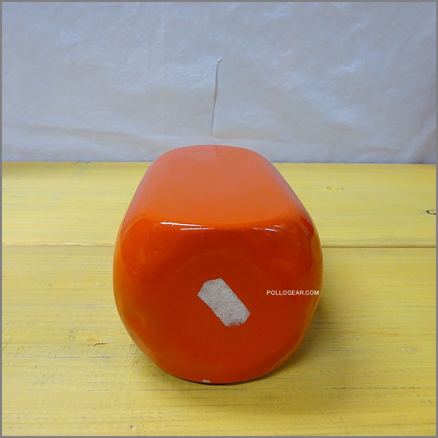 オレンジ 70年代 グランテトラ<BR>1.0L 角型 LE GRAND TETRAS<BR>VINTAGE ウォーターボトル<BR>ロングラベル