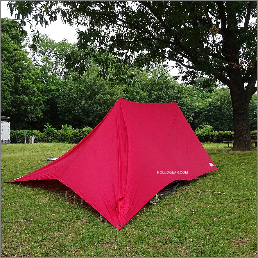 HILLS FIELD タープ 赤 HILLS FIELD _ THE TARP - ザ・タープ - | Geek Field
