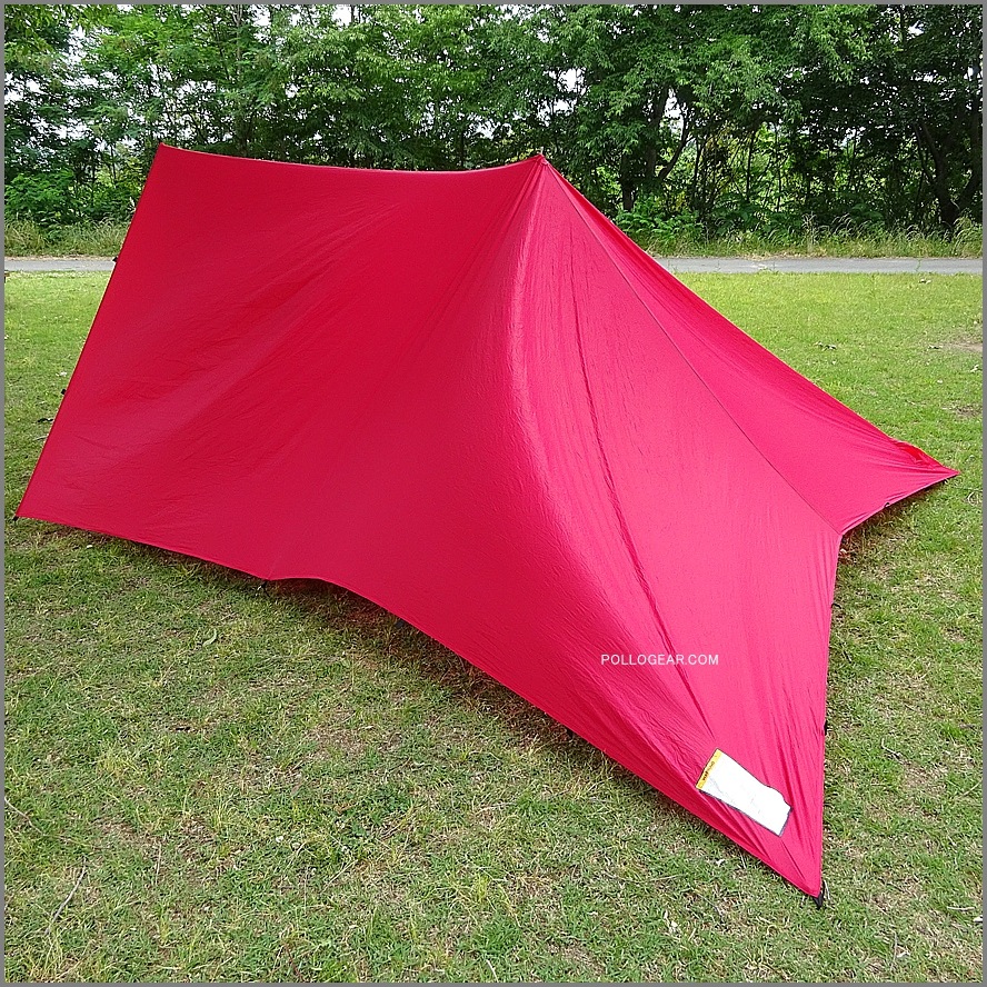 Brooks Range (304cm × 304cm)<br>Ultralight Guide+ Tarp<br>絶版 ブルックスレンジ<br>シルナイロン タープ シェルター<br>VINTAGE ULTRALIGHT CLASSIC<br>ウルトラライト ガイドプラス タープ
