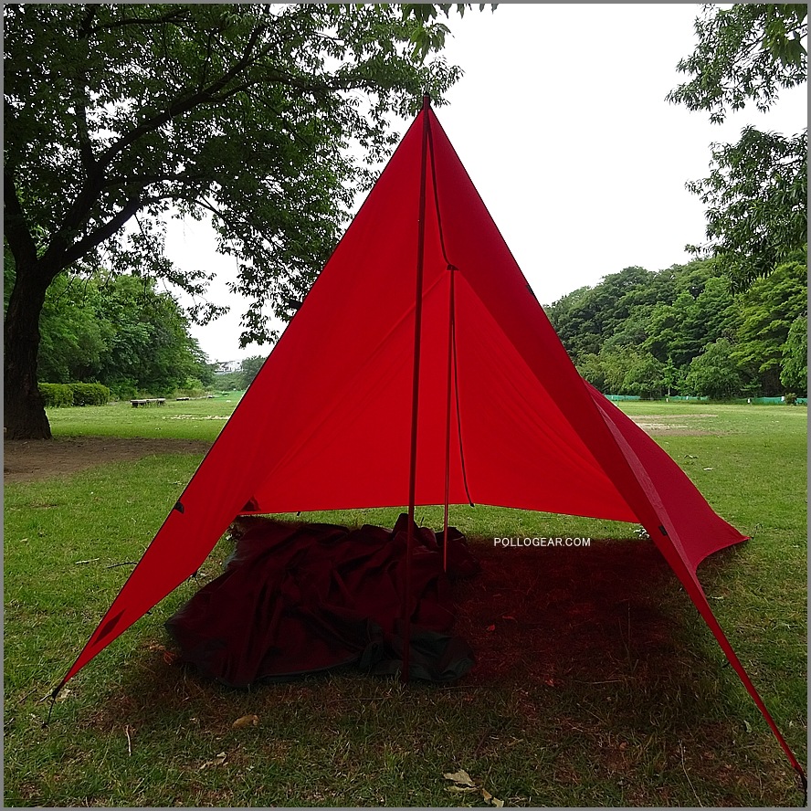 HILLS FIELD タープ 赤 HILLS FIELD _ THE TARP - ザ・タープ - | Geek Field
