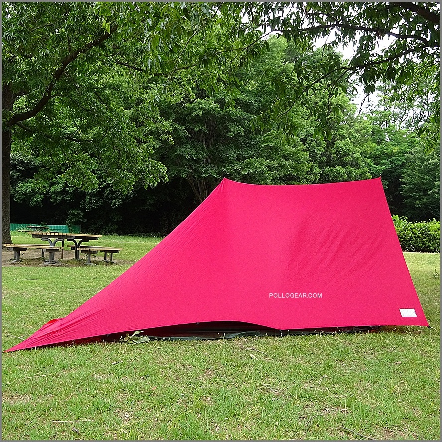 Brooks Range (304cm × 304cm)<br>Ultralight Guide+ Tarp<br>絶版 ブルックスレンジ<br>シルナイロン タープ シェルター<br>VINTAGE ULTRALIGHT CLASSIC<br>ウルトラライト ガイドプラス タープ