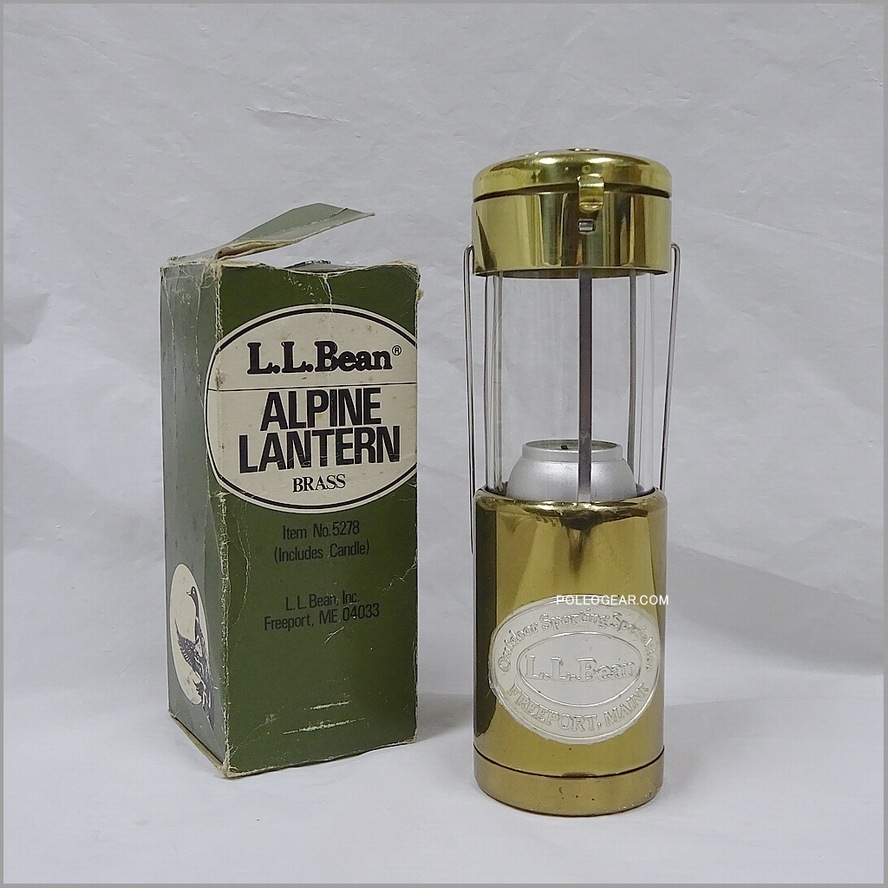 箱付き LLビーン ブラス<BR> キャンドルランタン<BR> フリップ
