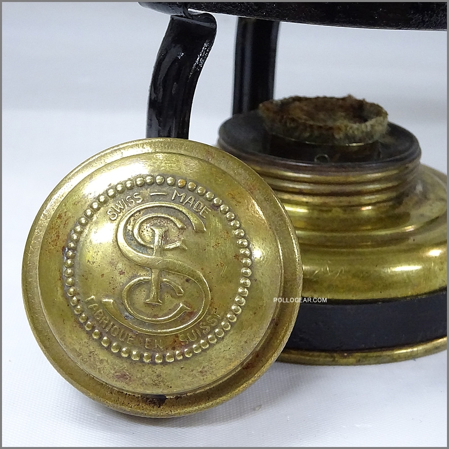 1940年代 スイス SIGG<BR>クッカー アルコールストーブ<BR