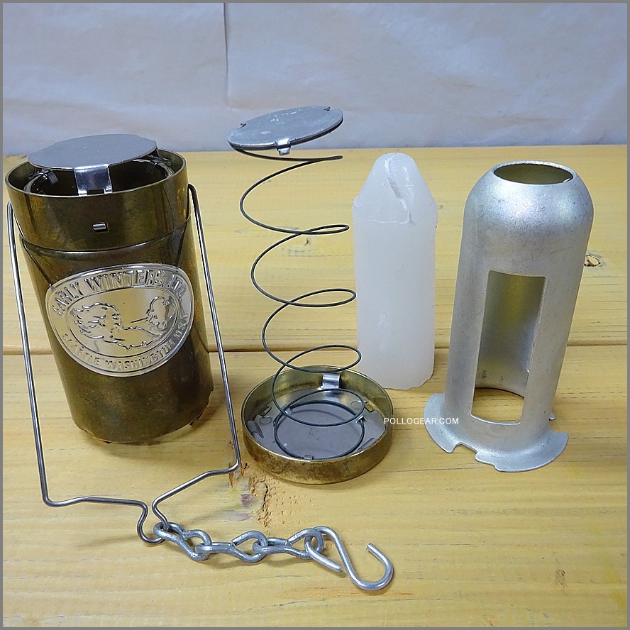 デッドストック 1982年 最初期<br>アーリーウインタース×ＵＣＯ<br>ブラス キャンドルランタン<br>EARLY WINTERS LTD 真鍮製 ビンテージ