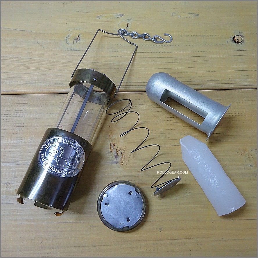 デッドストック 1982年 最初期<br>アーリーウインタース×ＵＣＯ<br>ブラス キャンドルランタン<br>EARLY WINTERS LTD 真鍮製 ビンテージ