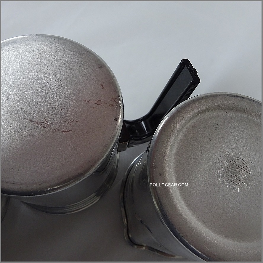 デッドストック ILSA 3cup<BR>naporetana ナポレターナ<BR>イルサ 直火 エスプレッソ<BR>コーヒーメーカー<BR>キャンプ コーヒー