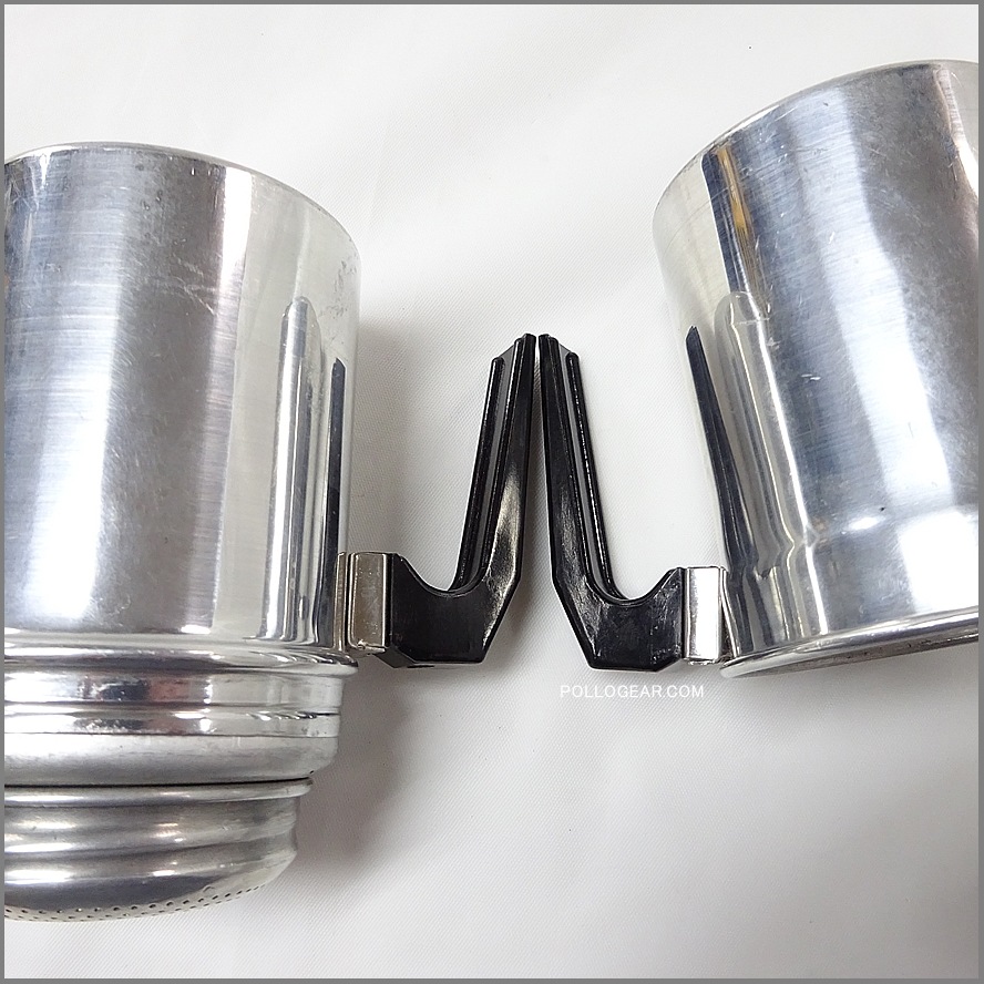 デッドストック ILSA 3cup<BR>naporetana ナポレターナ<BR>イルサ 直火 エスプレッソ<BR>コーヒーメーカー<BR>キャンプ コーヒー