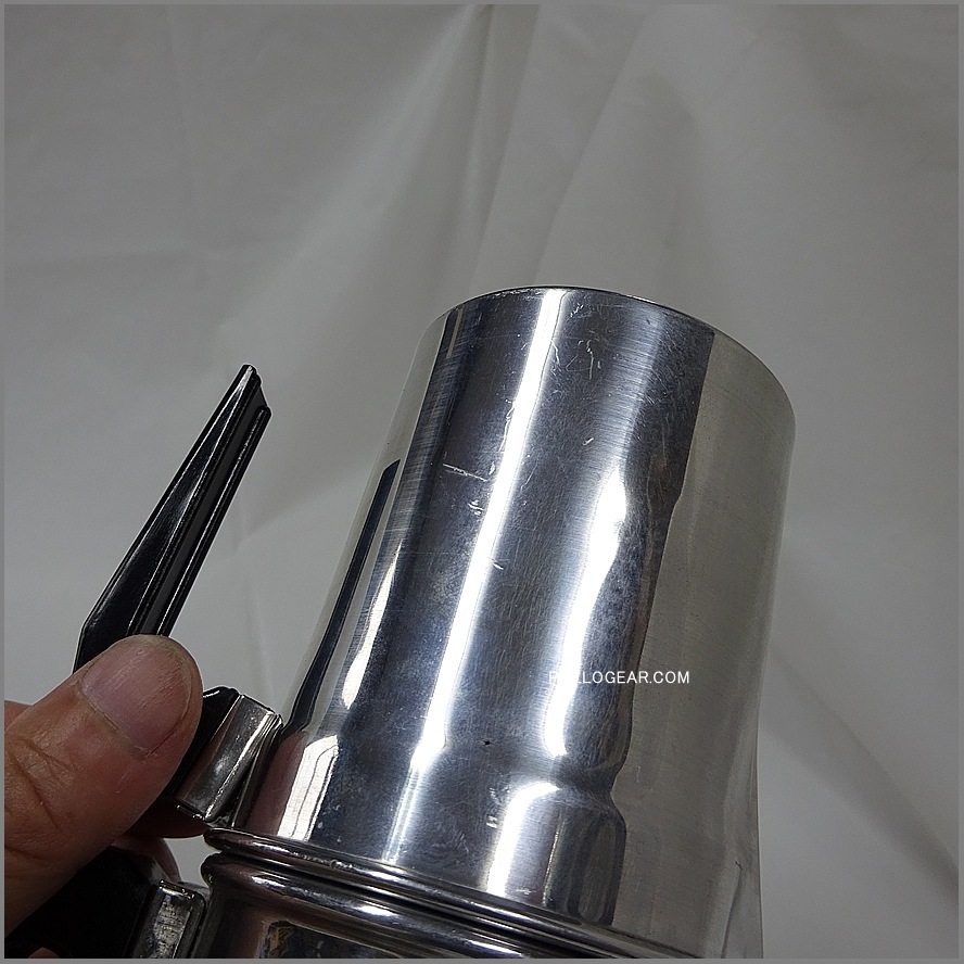 デッドストック ILSA 3cup<BR>naporetana ナポレターナ<BR>イルサ 直火 エスプレッソ<BR>コーヒーメーカー<BR>キャンプ コーヒー