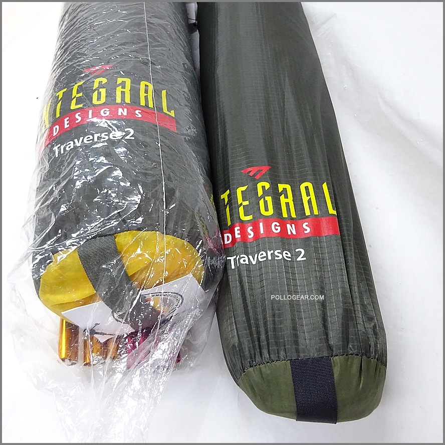 2011 デッドストック<br>INTEGRAL DESIGNS Traverse2<br>トラバース2 トンネルテント<br>Silnylon  Sil shelter Tent<br>インテグラルデザイン シルナイロン フロアレスシェルター UL