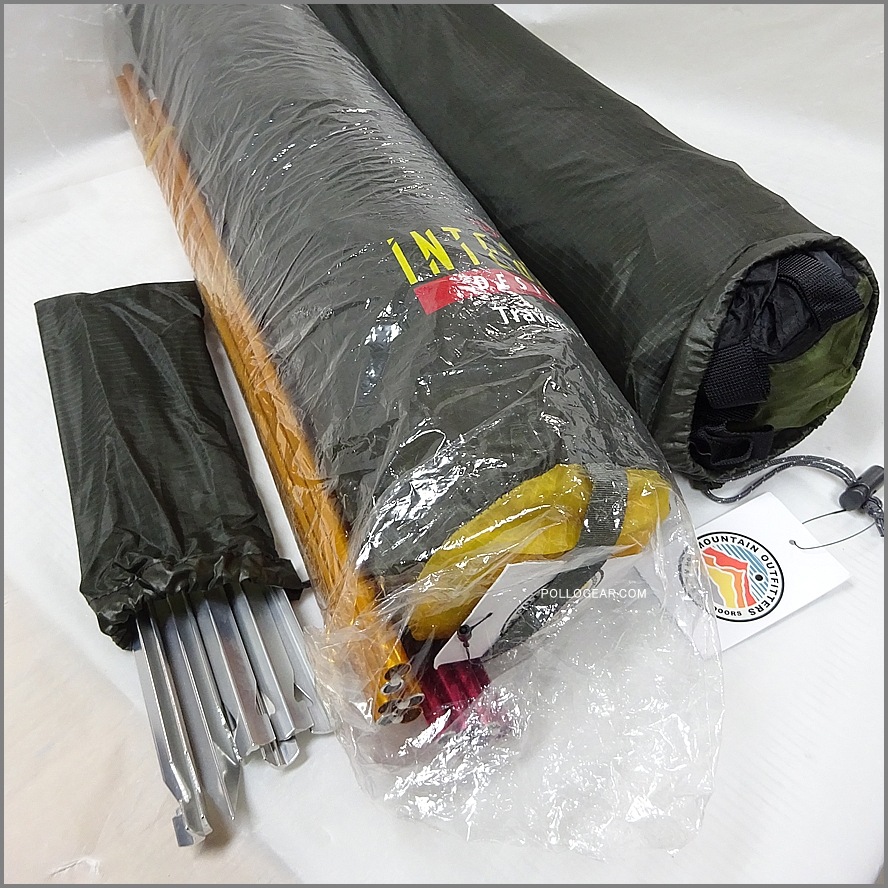 2011 デッドストック<br>INTEGRAL DESIGNS Traverse2<br>トラバース2 トンネルテント<br>Silnylon  Sil shelter Tent<br>インテグラルデザイン シルナイロン フロアレスシェルター UL