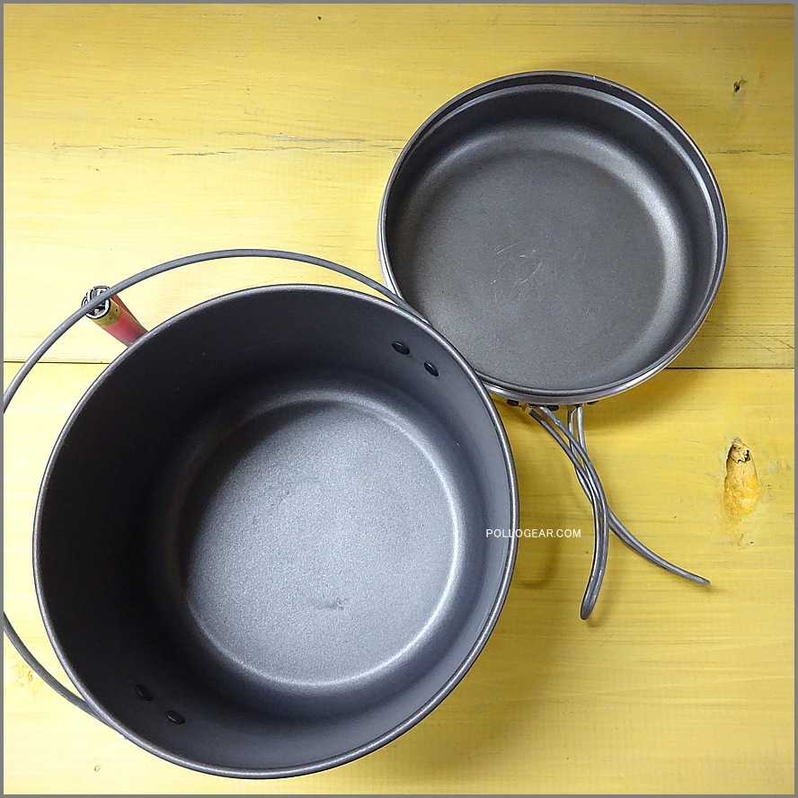 大サイズ 7インチ 80年代<BR>ホットン ブルドッグ<BR>後期 ノンスティック加工<BR>VINTAGE ビリーポット<BR>イングランド製 クッカー 丸小
