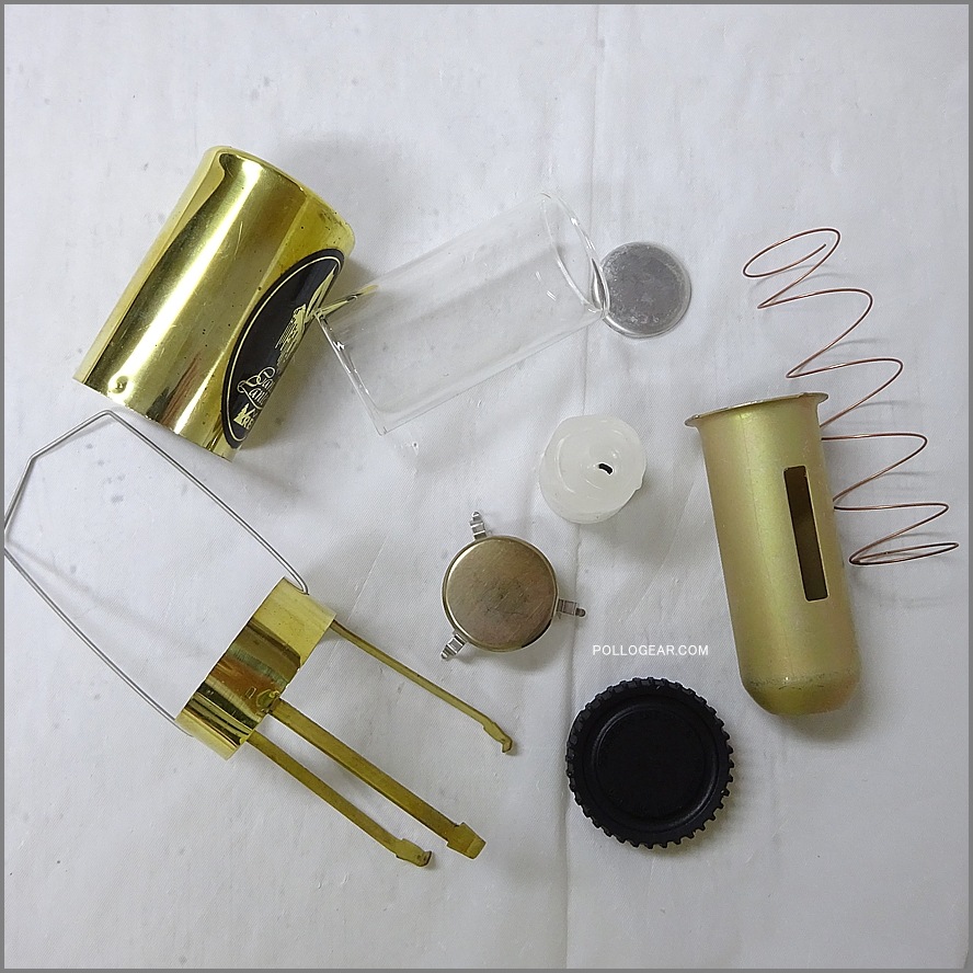 1986★UCO×REI ブラス 真鍮製<br>ビンテージ キャンドルランタン<br>ユーコ アールイーアイ VINTAGE<br>TAIWAN-1986-PAT-1987