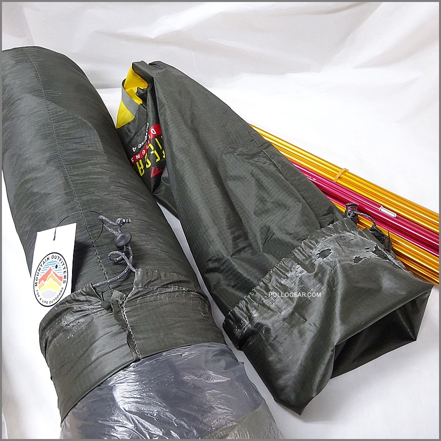 2011 デッドストック<br>INTEGRAL DESIGNS Traverse4<br>トラバース4 トンネルテント<br>Silnylon  Sil shelter Tent<br>インテグラルデザイン シルナイロン フロアレスシェルター UL