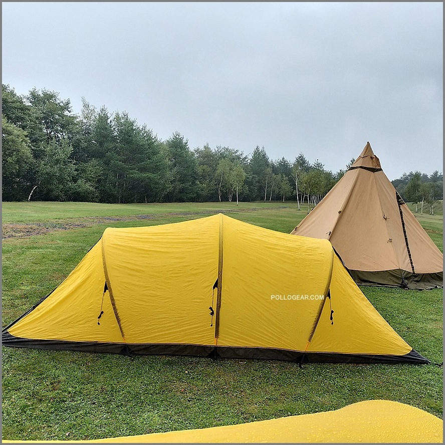2011 デッドストック<br>INTEGRAL DESIGNS Traverse4<br>トラバース4 トンネルテント<br>Silnylon  Sil shelter Tent<br>インテグラルデザイン シルナイロン フロアレスシェルター UL