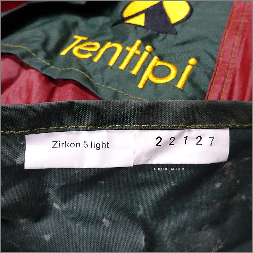 TENTIPI AB 2009年製<br>テンティピ ジルコン5 light<br>VINTAGE Tentipi  Zirkon Nibba<br>シングルライン ビンテージ