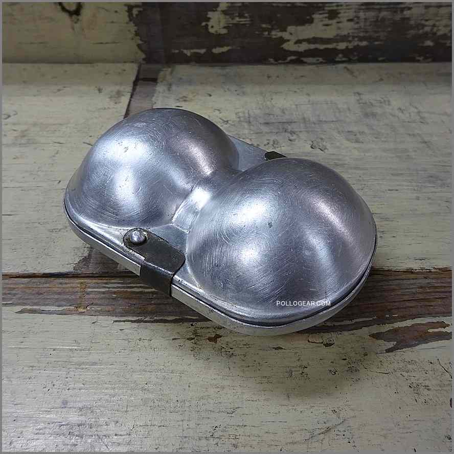 1940年代 エッグケース<BR>フランス製 Egg Carry Vintage<BR>アルミ エッグキャリー<BR>グランテトラ SIGG  MARKIL<br>Unknown