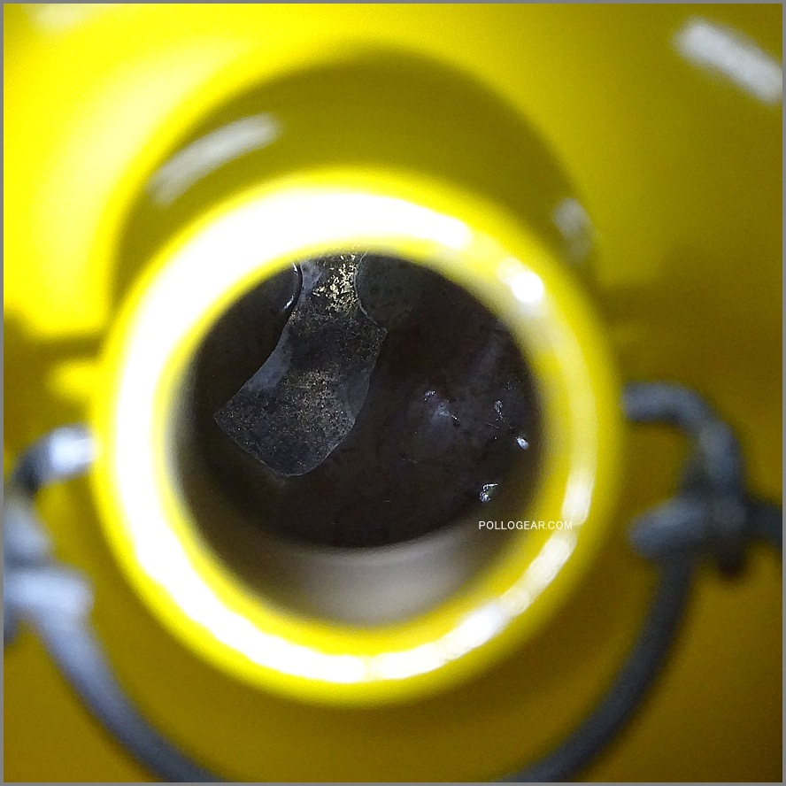 2.0L グランテトラ 1960年代<BR>旧丸型 LE GRAND TETRAS<BR>シルバーラベル イエロー<BR>VINTAGE ウォーターボトル 黄色