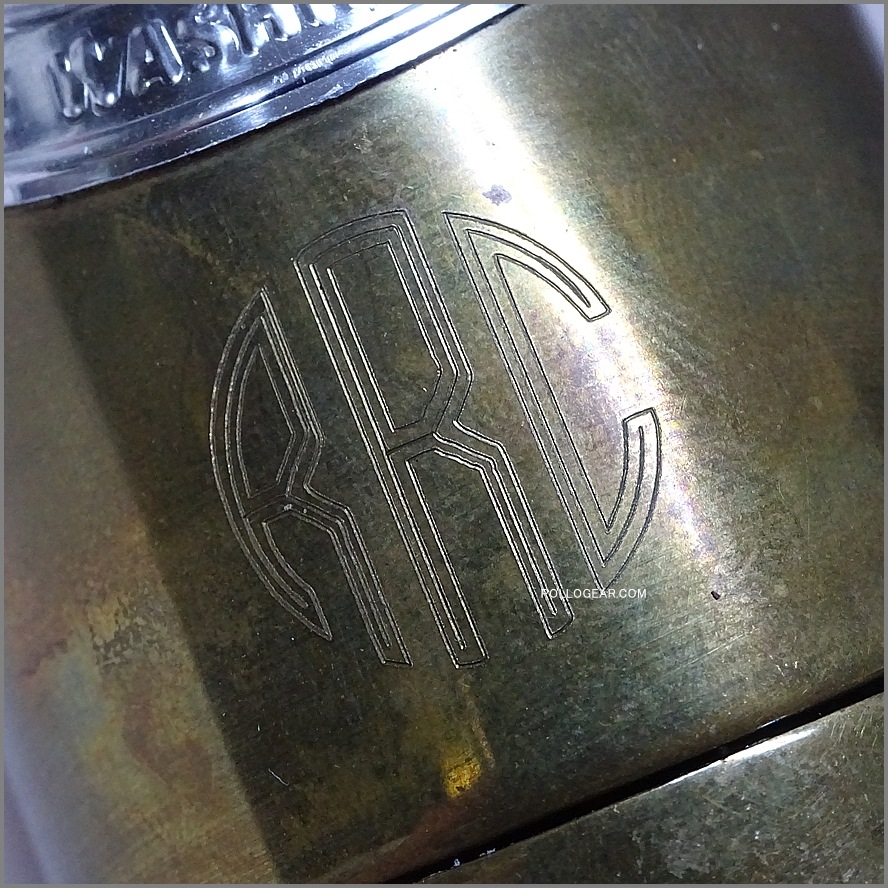 1982年 最初期 レザーケース付き<br>アーリーウインタース×ＵＣＯ<br>ブラス キャンドルランタン<br>EARLY WINTERS LTD 真鍮製 ビンテージ