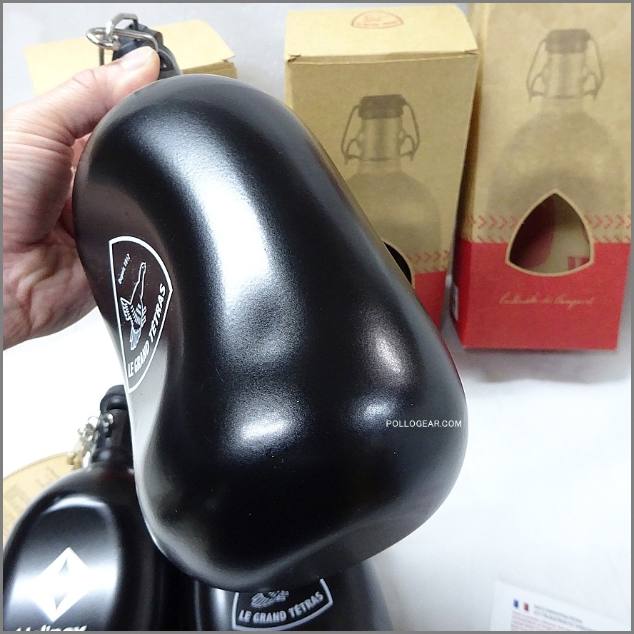 限定モデル HCC Paris<BR>Helinox × Le Grand Tetras 1.0L<BR>ヘリノックス×グランテトラ<BR>HCCオープン記念 パリ限定品<BR>ひょうたん型 ウォーターボトル