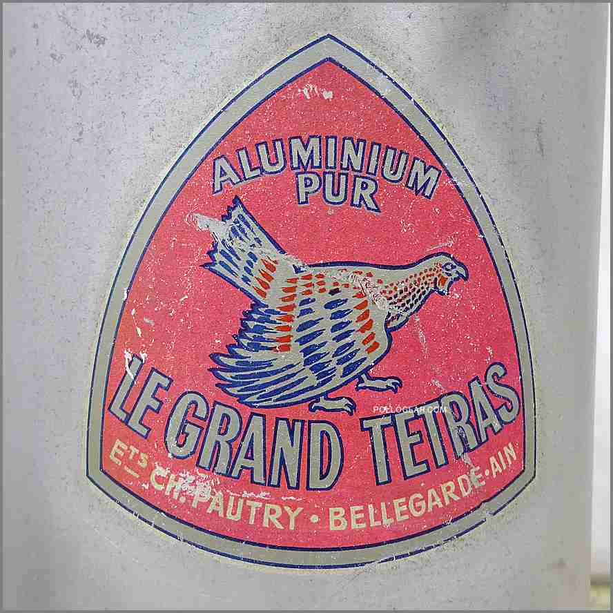 A/B より選択<br>40’ｓ LE GRAND TETRAS<BR>ウォータージャグ<BR>Vintage Water Jug<BR>グランテトラ フランス製<BR>ビッグテトラ アルミジャグ