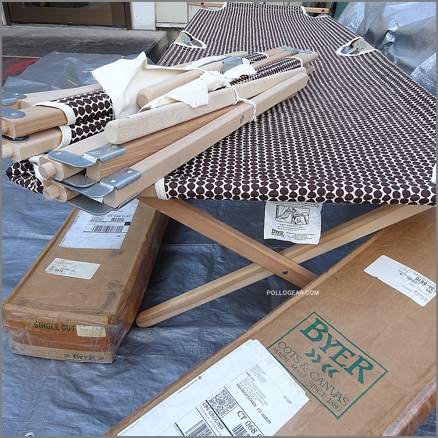 BYER アメリカ製　シングルコット　木製 BYER アメリカ製 シングルコット 木製 BYER アメリカ製 シングルコット