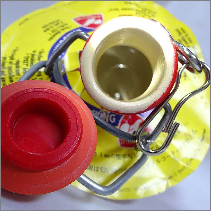 フラッシャー付 デッドストック<BR>1980年代 グランテトラ 0.75L<BR>丸型 LE GRAND TETRAS<BR>VINTAGE ウォーターボトル