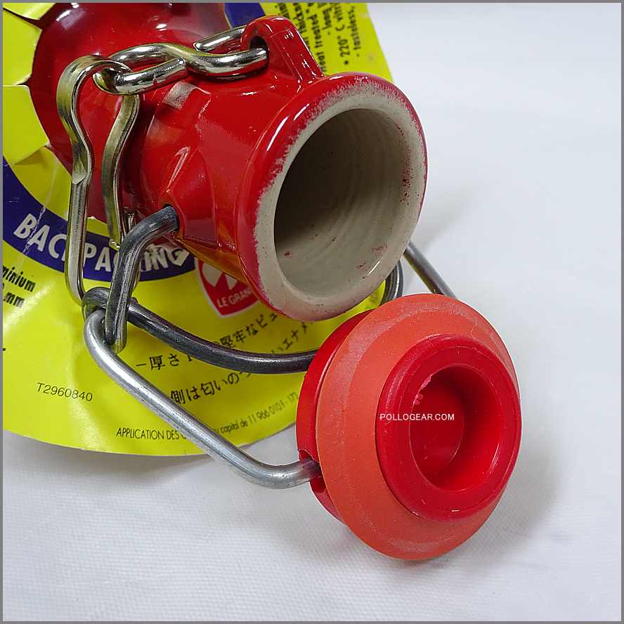 フラッシャー付 デッドストック<BR>1980年代 グランテトラ 0.75L<BR>丸型 LE GRAND TETRAS<BR>VINTAGE ウォーターボトル