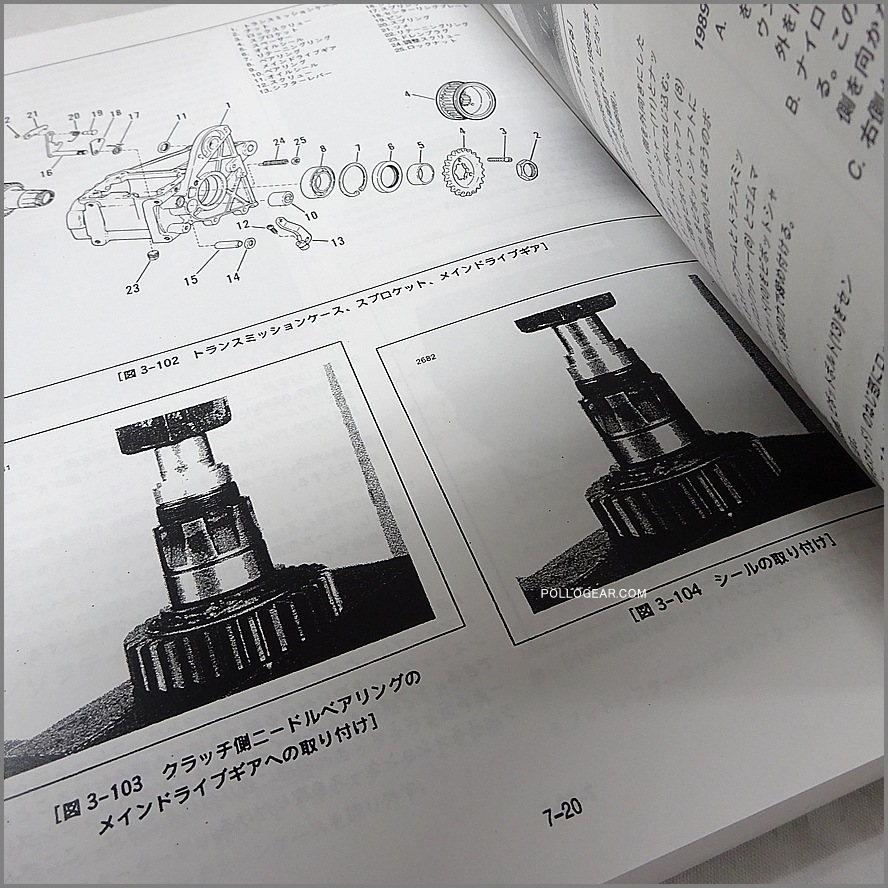 1984-92 EVO ハーレー純正 日本語 サービスマニュアル FLT FXR FX ソフテイル ダイナ ワイグラ エボリューション 1340㏄ ビッグツイン 4速 5速