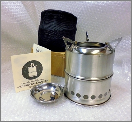 WildStoves Made in UK <BR>2次燃焼 ウッドストーブ<BR>ワイルドストーブ<BR>ハンモック ハイカー<BR>ブッシュクラフト