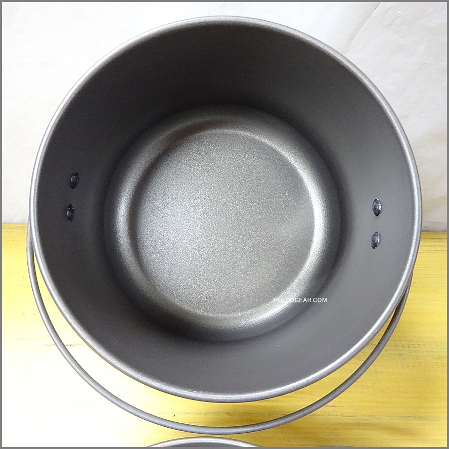 中サイズ 6インチ 80年代<BR>ホットン ブルドッグ<BR>後期 ノンスティック加工<BR>VINTAGE ビリーポット<BR>イングランド製 クッカー 丸小