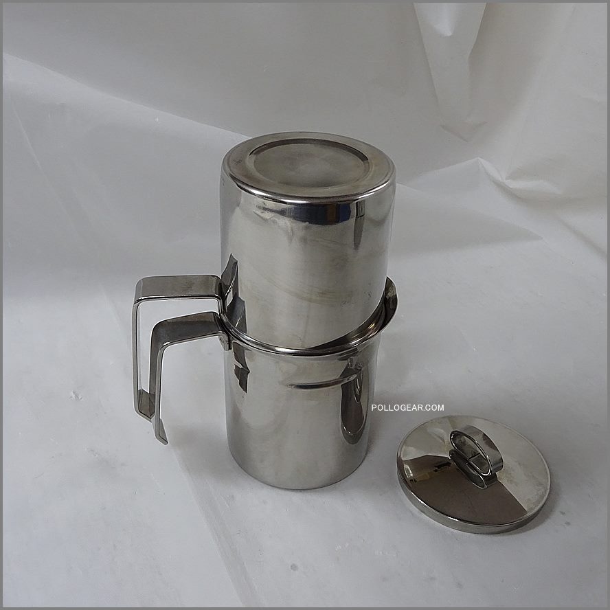 3Cup ILSA Coffee VINTAGE<BR>naporetana ナポレターナ<BR>イルサ 直火 エスプレッソ<BR>コーヒーメーカー キャンプ